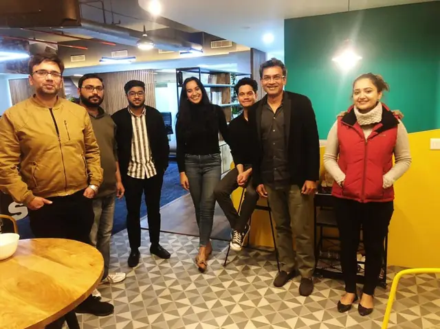 Team Hemera at the office