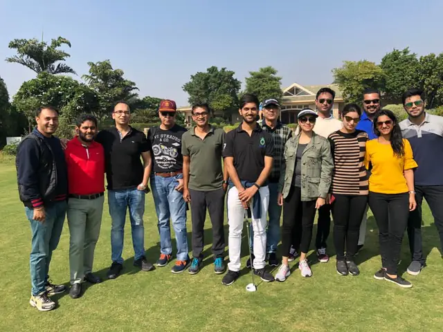 Team outdoor retreat