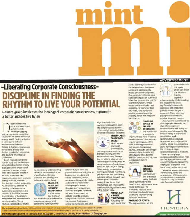Discipline in finding the rhythm to live your potential